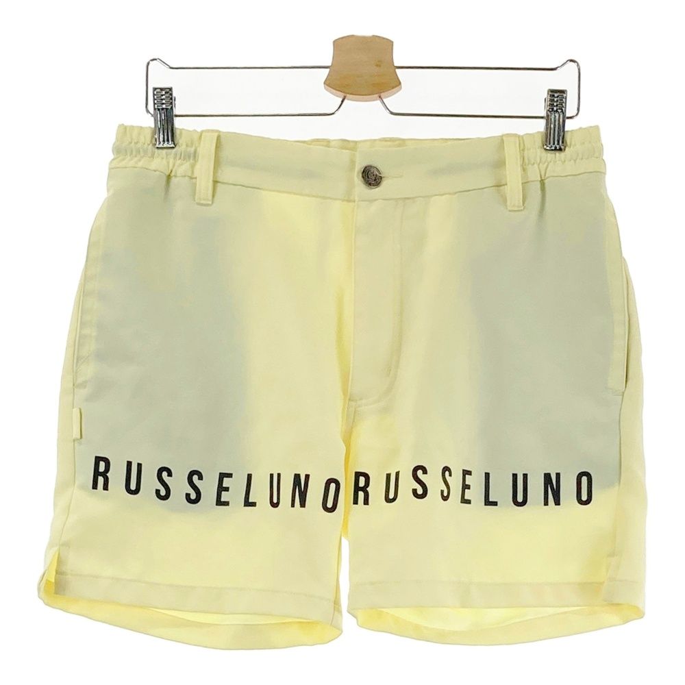 ゴルフ 【美品】ラッセルノRusseluno ゴルフ ショートパンツ イエロー