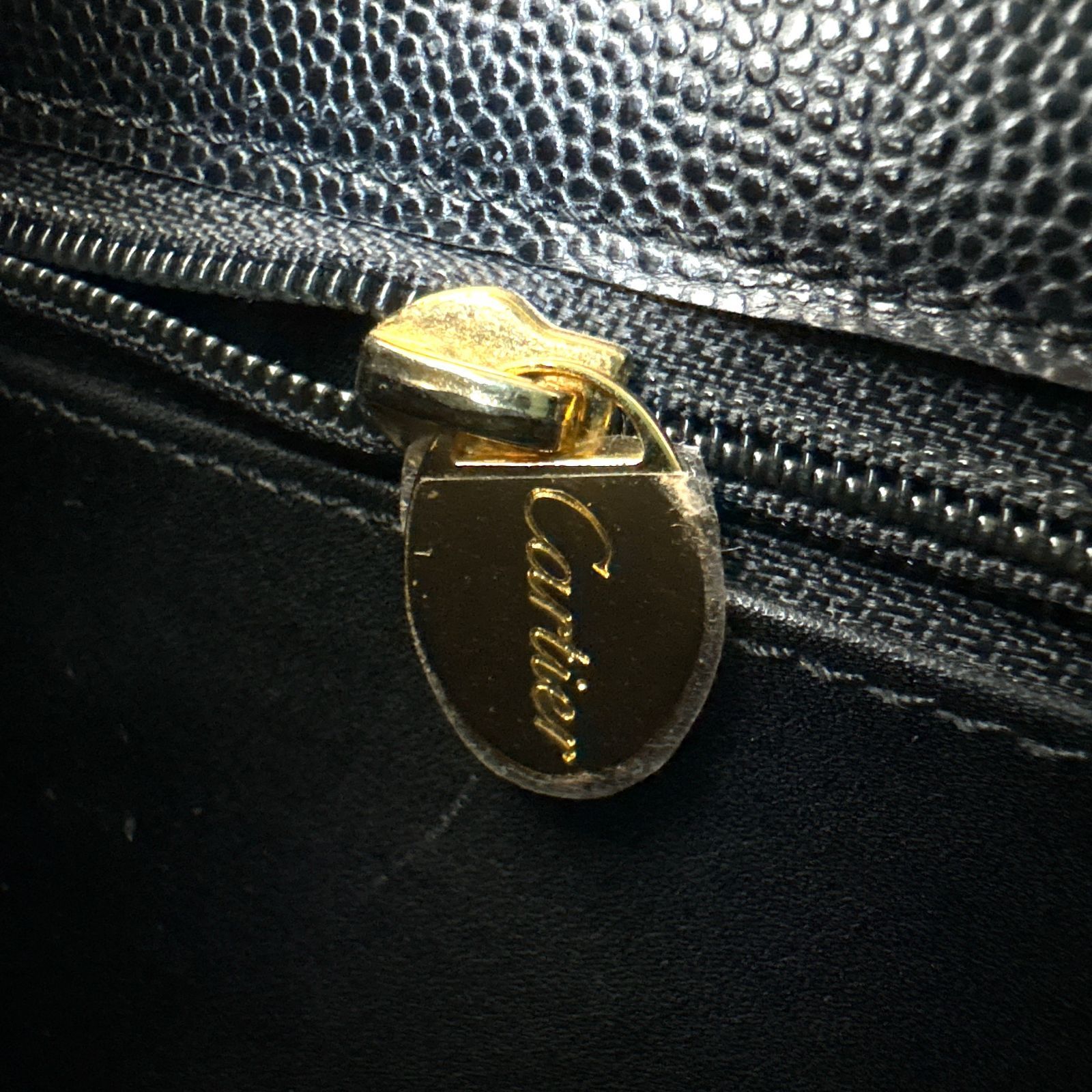 Cartier カルティエ Panthère パンテール パンサー金具 カーフレザー 