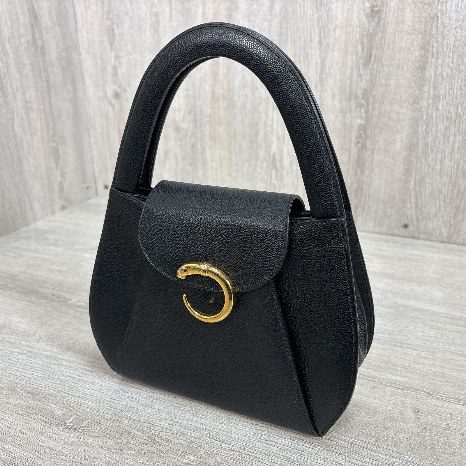 Cartier カルティエ Panthère パンテール パンサー金具 カーフレザー