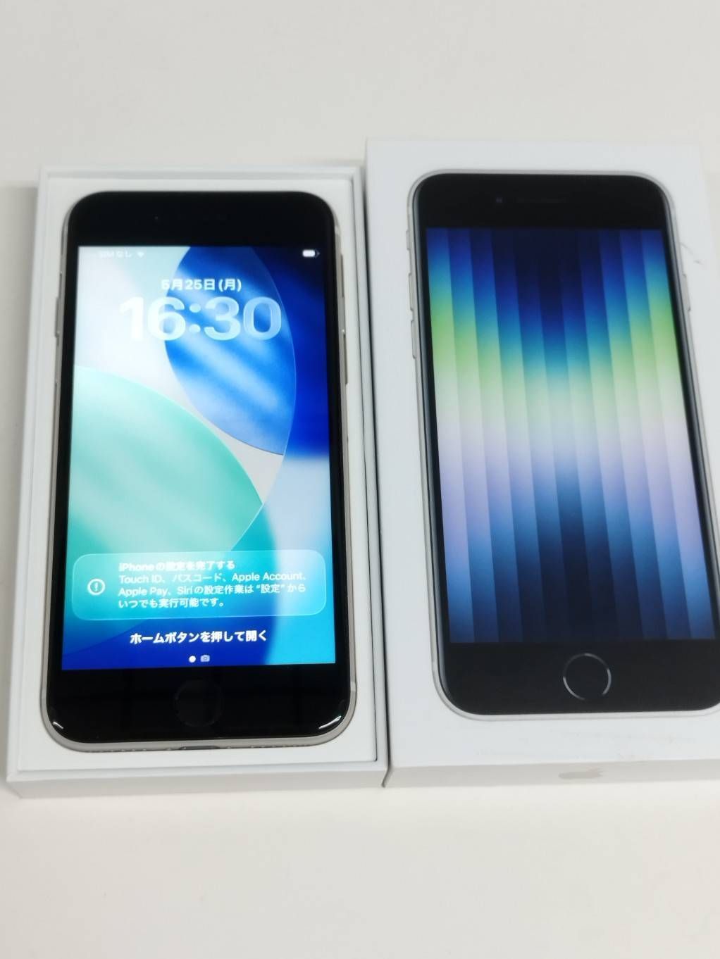 【SIMフリー】iPhone SE 第3世代/A2782/128GB/スターライト〈MMYG3J/A〉(4)