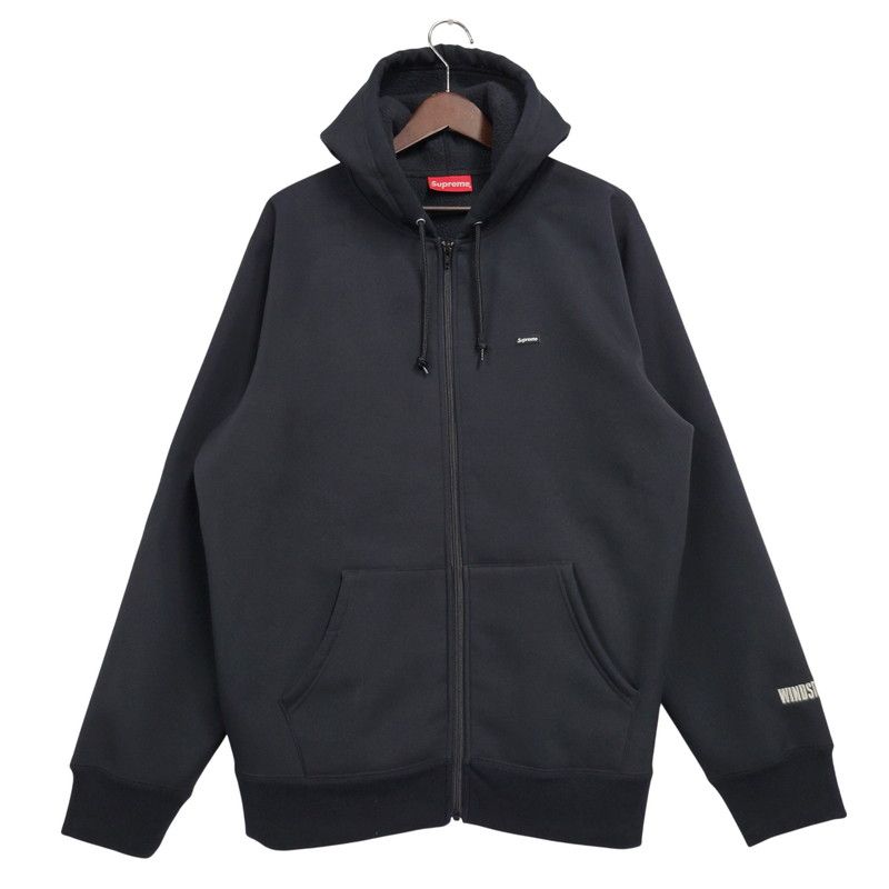 【中古品】 Supreme シュプリーム WINDSTOPPER ZIP UP HOODED SWEATSHIRT ウィンドストッパー ジップアップ フーデッド スウェットシャツ パーカー 【149-260526-as-13-izu】