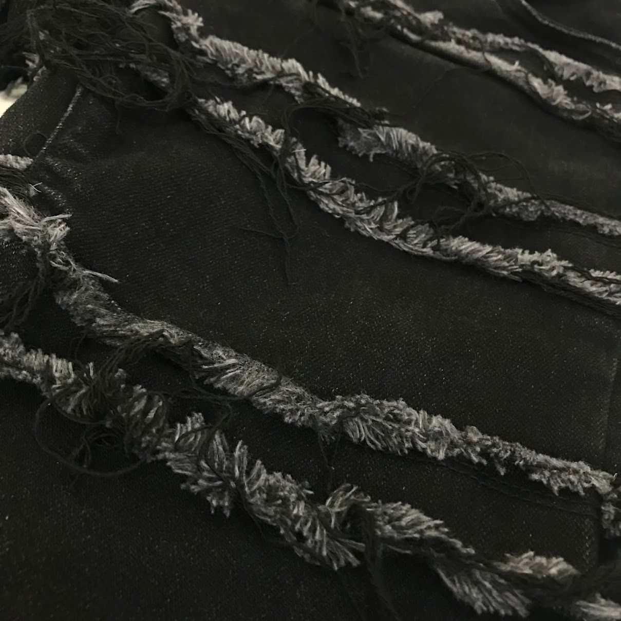mnml Paneled Skinny Stacked Denim フレアデニム