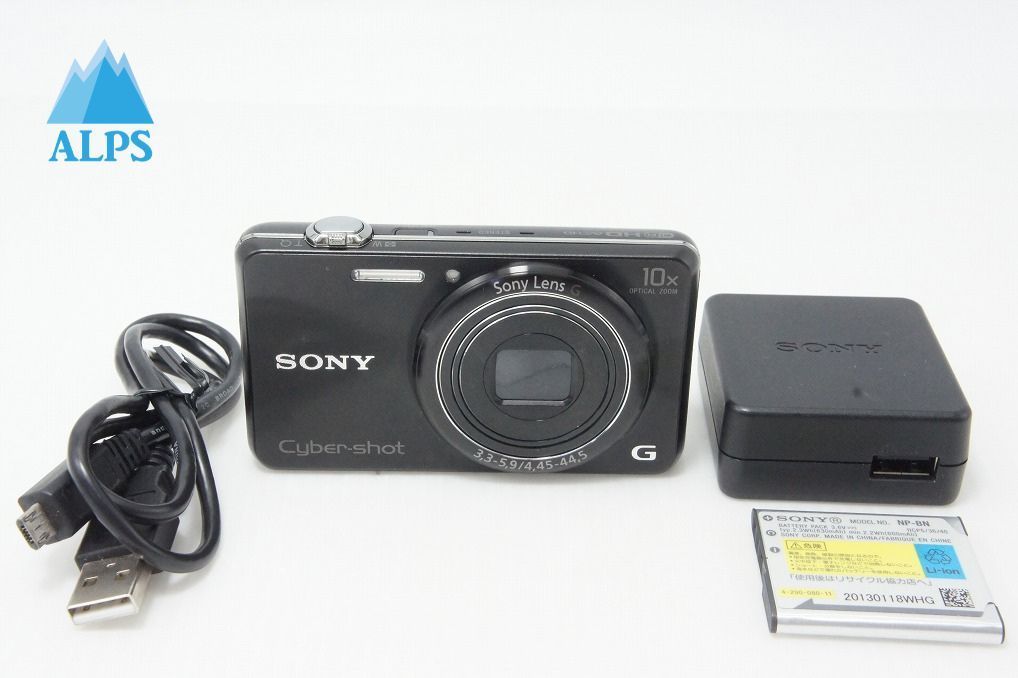 良品 SONY ソニー Cyber-shot DSC-WX200 コンパクトデジタルカメラ ブラック 260525y