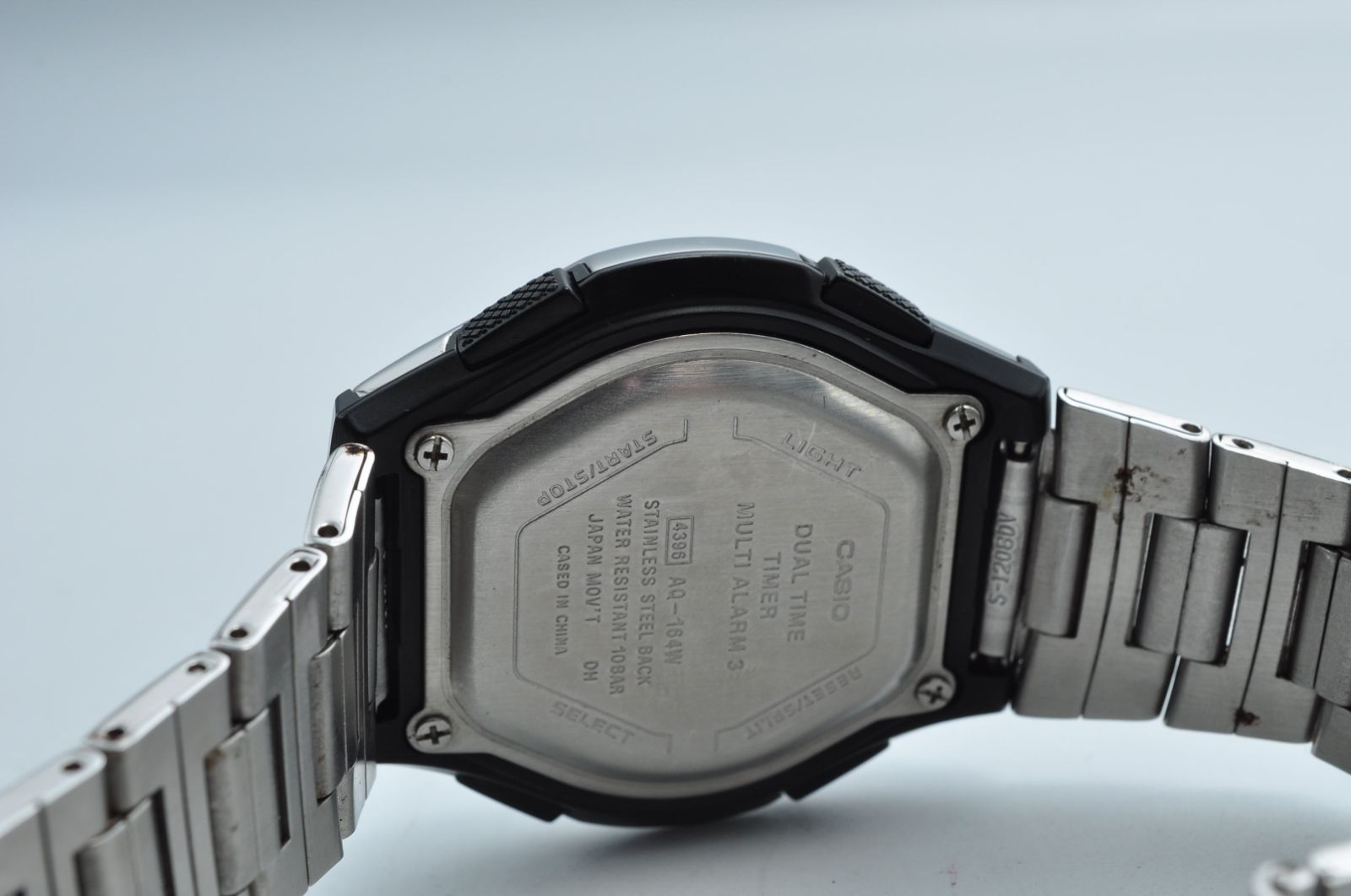 CASIO カシオAQ-164W Quartz クォーツ ウォッチ 腕時計 アナデジ Men