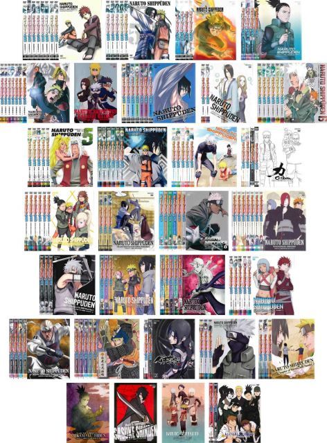 【中古】NARUTO ナルト 疾風伝 青年編 [レンタル落ち] 全123巻セット [マーケットプレイスDVDセット商品]