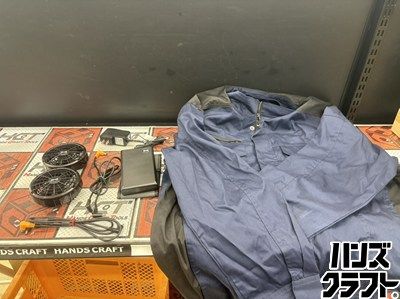 ■【中古】セフト 綿100%空調服（サイズ：4L）＋18V 3,250mAhバッテリー(BT23211)&空調服用ファンセット【ハンズクラフト宮崎新名爪店】