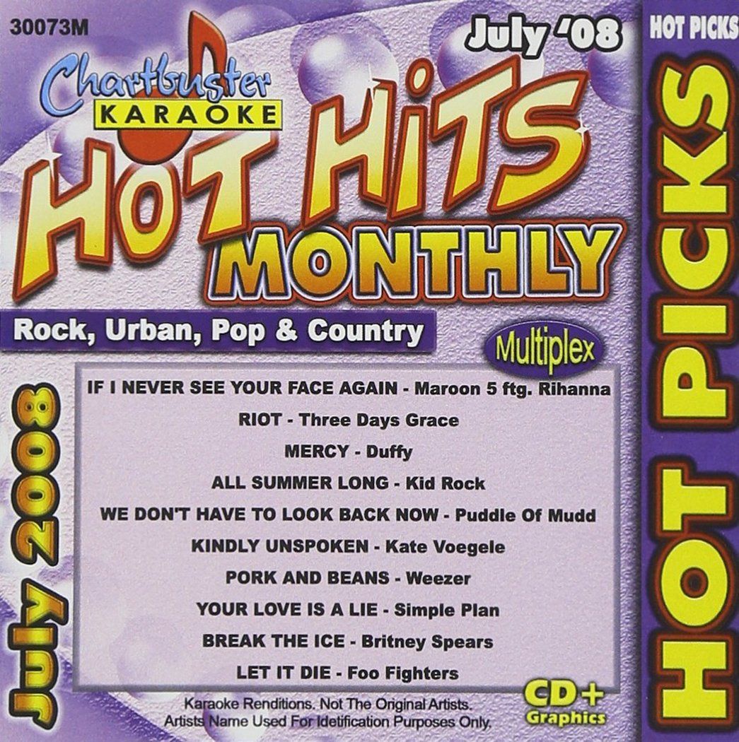 【CD】Karaoke: Hot Hits Hot Picks July 2008