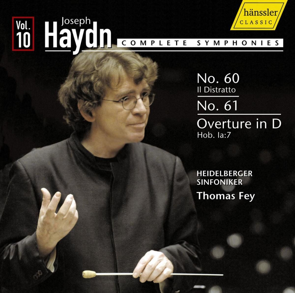 【CD】ハイドン:交響曲集 「うかつ者」他 (Haydn : Symphonies No. 60, No. 61, Overture in D / Thomas Fey)