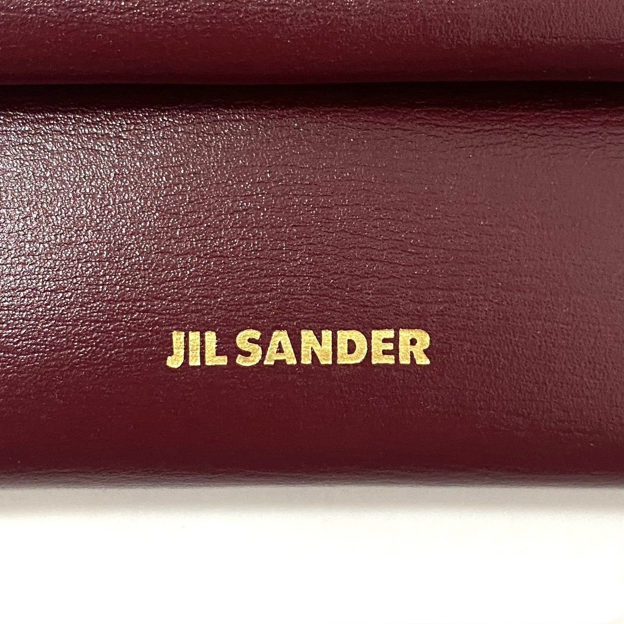 JIL SANDER】コインケース レザー ガーネットレッド/赤 J07UI0013 