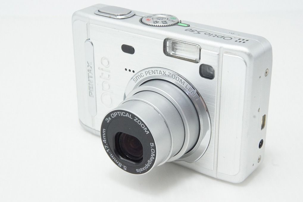 PENTAX ペンタックス Optio S50 コンパクトデジタルカメラ シルバー