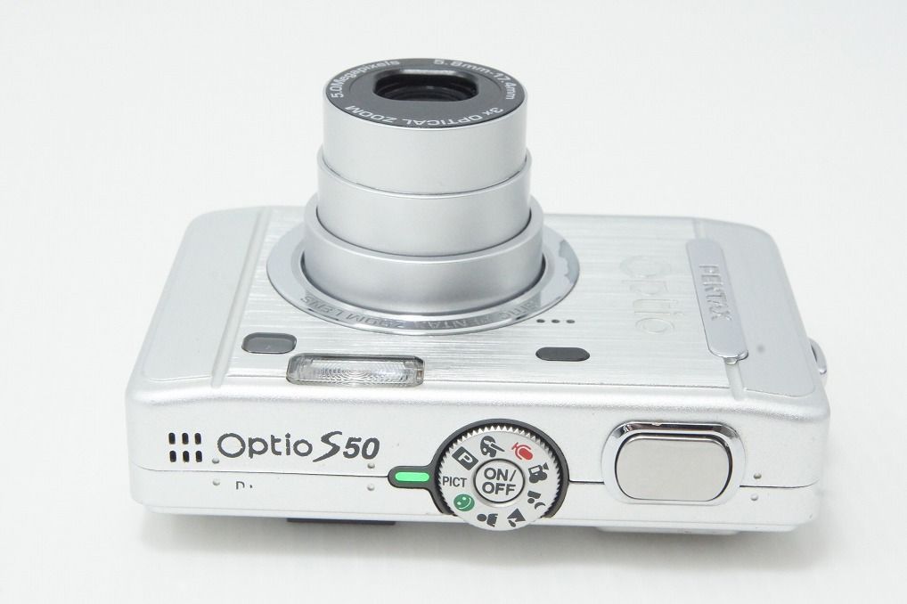 PENTAX ペンタックス Optio S50 コンパクトデジタルカメラ シルバー