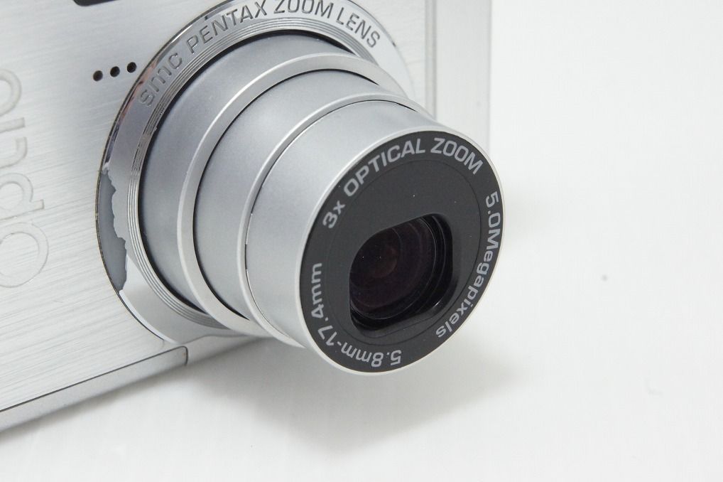 PENTAX ペンタックス Optio S50 コンパクトデジタルカメラ シルバー