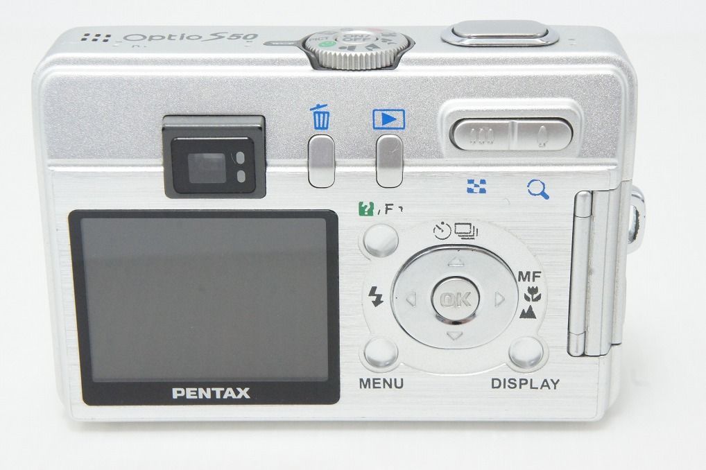 PENTAX ペンタックス Optio S50 コンパクトデジタルカメラ シルバー