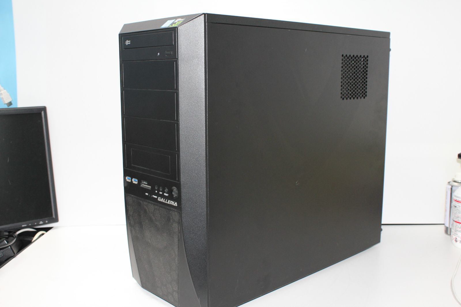 【中古デスクトップPC】ドスパラ〈GALLERIA XT〉Core i7/SSD525GB+HDD2TB/メモリ16GB/GTX1080 ⑥