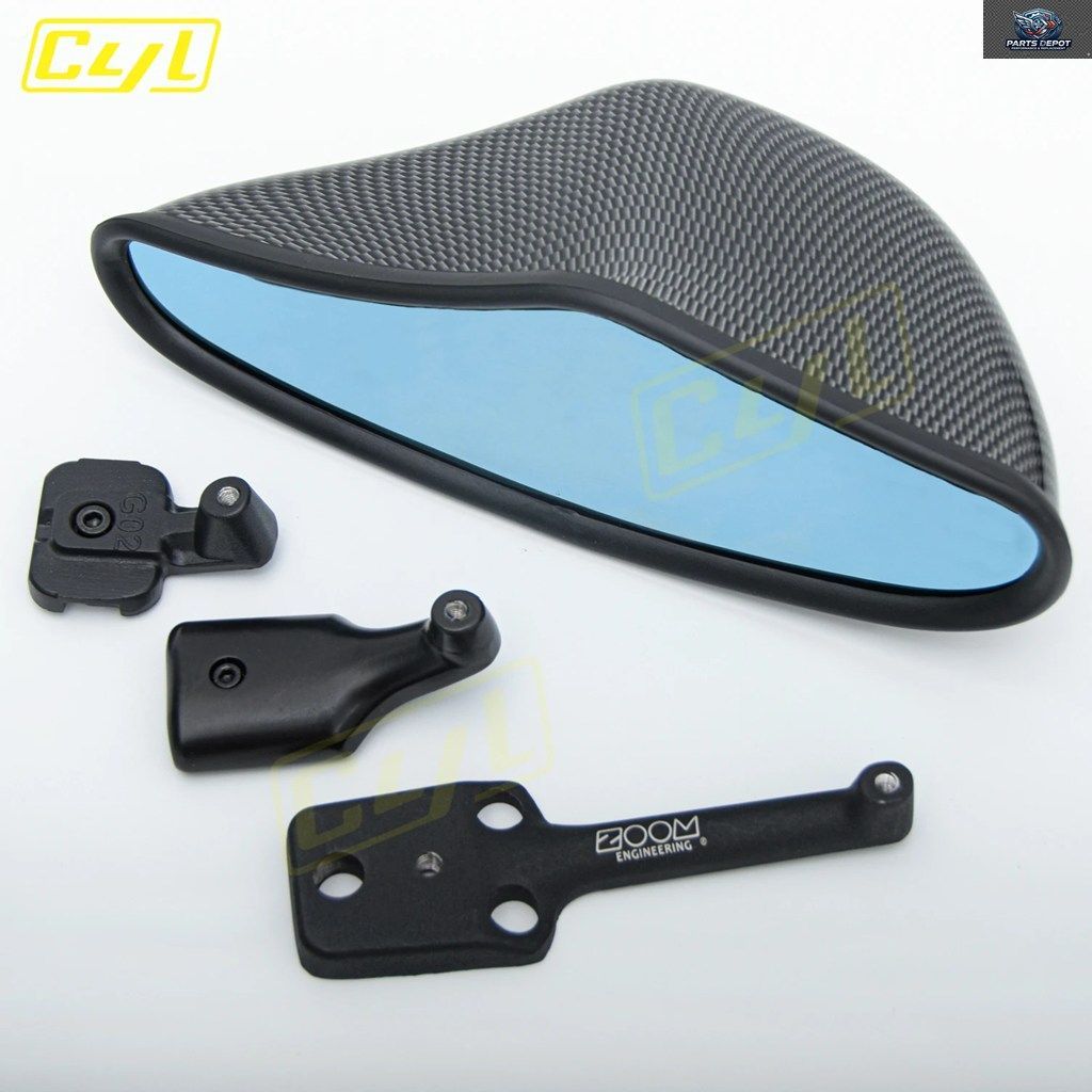 カーボンフィルム製ルームミラー ズームバックミラー ホンダ S2000 AP1/AP2 NSX NA1/NA2 シビック EG/EP3/FG2/FK8/GE8