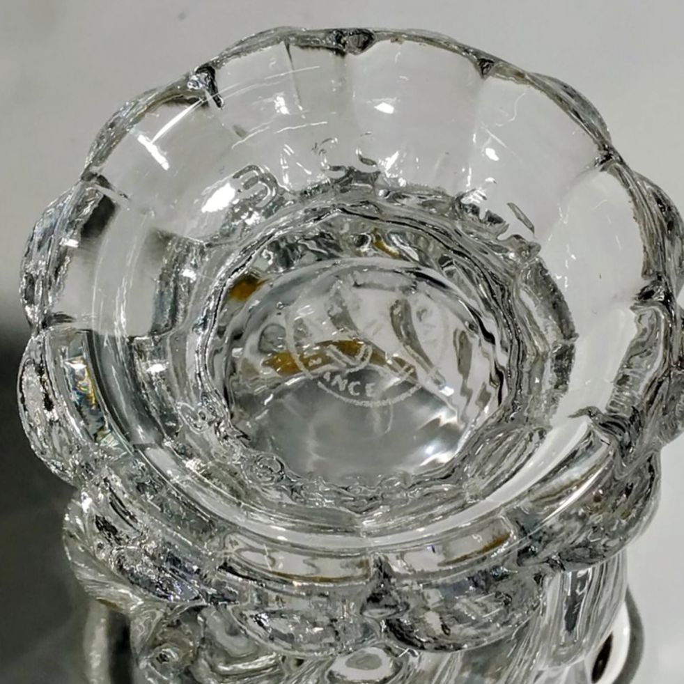 未使用に近い】高級 バカラ Baccarat クリスタル ぐい呑み おちょこ