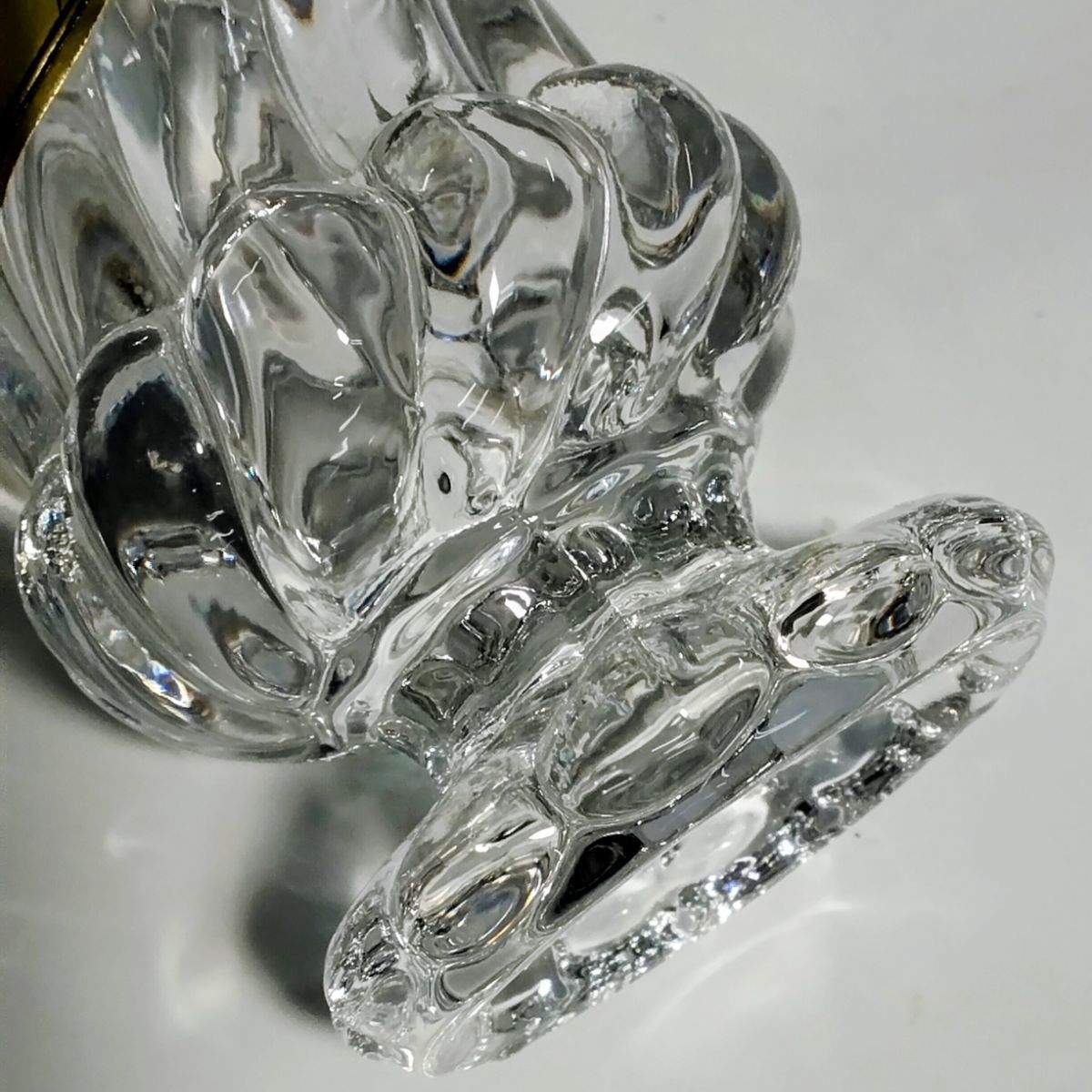 未使用に近い】高級 バカラ Baccarat クリスタル ぐい呑み おちょこ