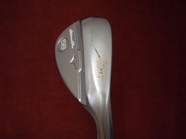 [0941]ウェッジ ミズノ Mizuno Pro S18 Satin 58-08/MODUS3 SYSTEM3 TOUR125/X/58