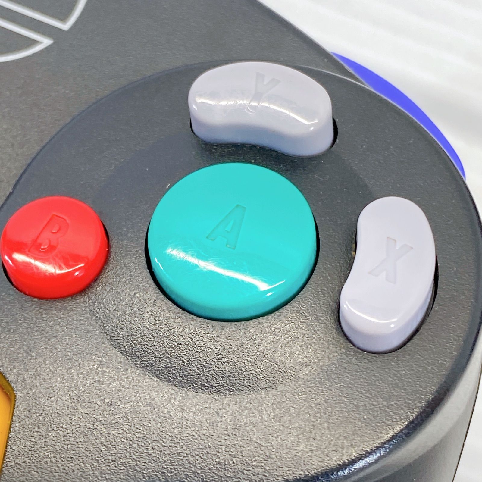 ◇Nintendo ゲームキューブ GC コントローラー スマブラブラック DOL