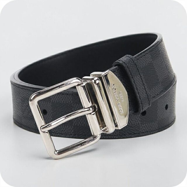 ルイヴィトン LOUIS VUITTON ベルト メンズ M9708V グラフィット サンチュール・シドニー