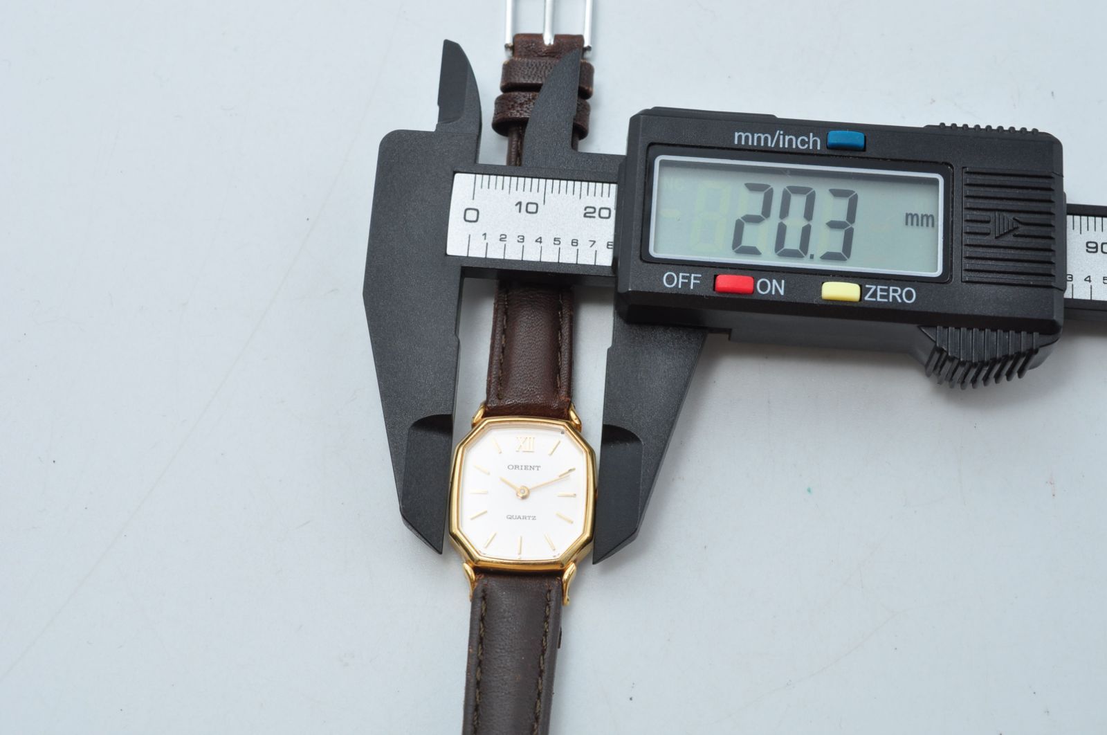 ORIENT オリエント オクタゴン 腕時計 QUARTZ クォーツ GP ステンレス 