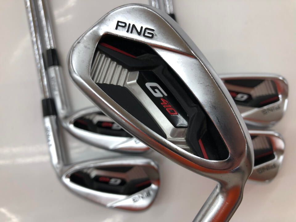 ピン G410 NSプロ MODUS 3 TOUR 105 Sフレックス アイアンセット 中古
