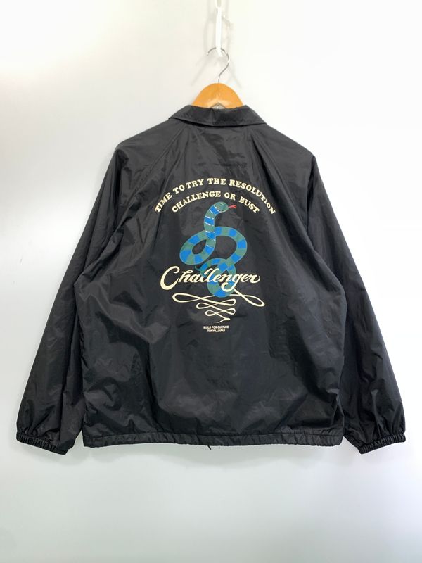 中古品】 CHALLENGER チャレンジャー 25 SNAKE COACH JACKET スネーク