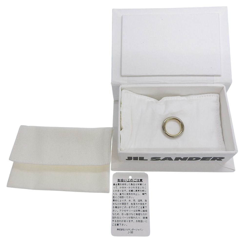 JIL SANDER シルバーリング 箱付き JIL SANDER ジルサンダー リング