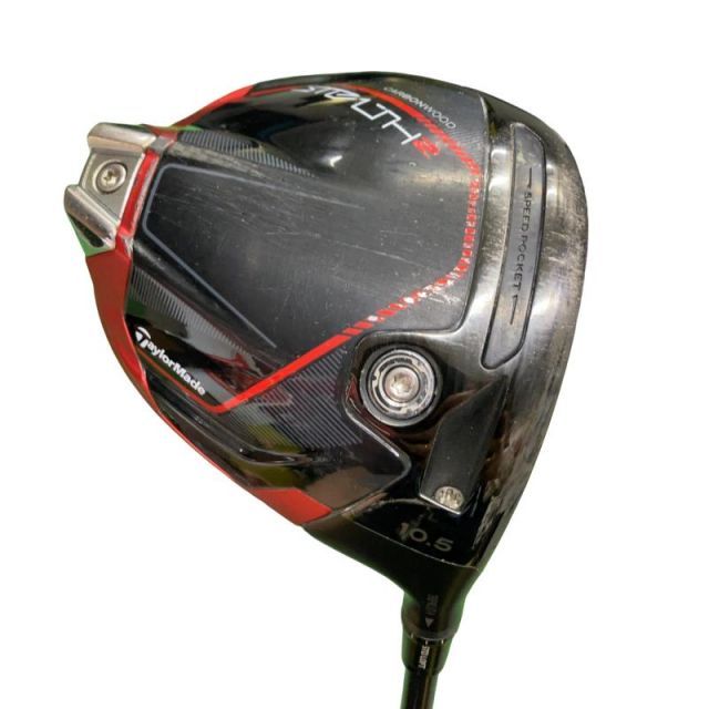 【中古】 テーラーメイド STEALTH2 10.5° ドライバー DR TENSEI RED TM50(STEALTH DR) (フレックスS) メンズ 男性用 右利き 右用 Dランク ゴルフクラブ