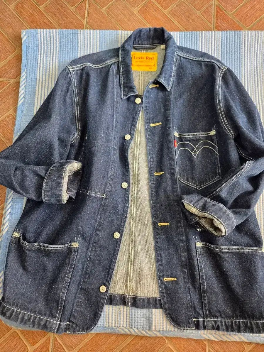 リーバイス レッド デニム ジャケットL