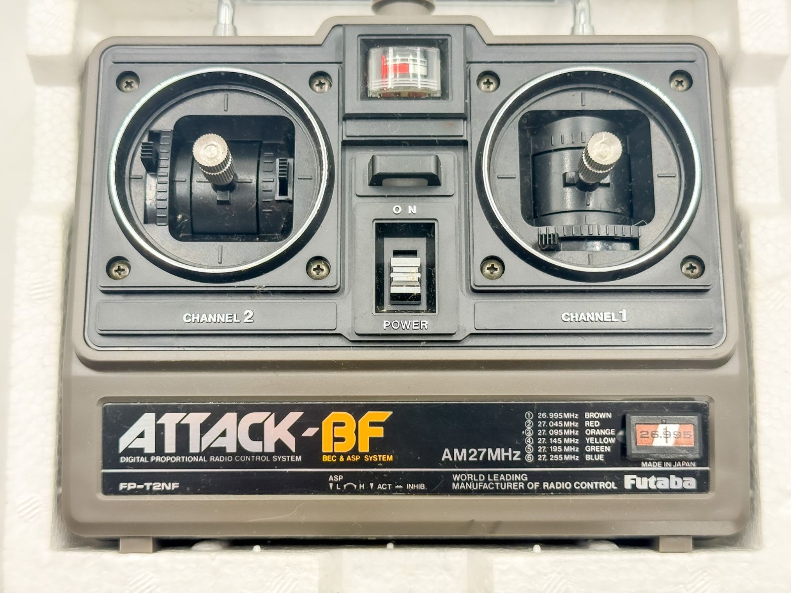 Futaba ATTACK-BF AM27MHz プロポセット 動作未確認 フタバ - メルカリ