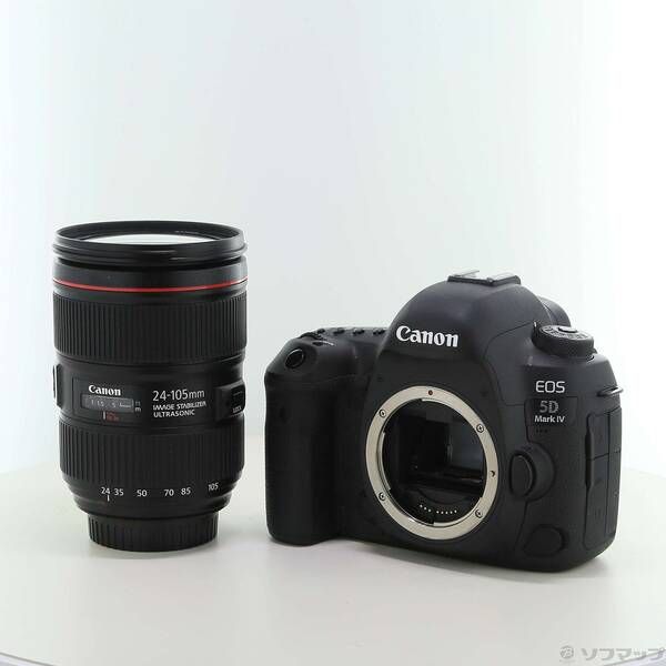 ソフマップ 〔中古品〕 EOS 5D MarkIV EF24-105L IS II USM レンズキット (3040万画素)【269】