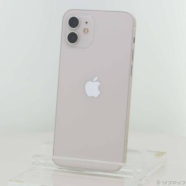 ソフマップ 〔中古品〕 iPhone12 128GB ホワイト MGHV3J／A SIMフリー【297】