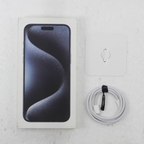 ソフマップ 〔中古品〕 iPhone15 Pro Max 256GB ブルーチタニウム MU6T3J／A SIMフリー【349】