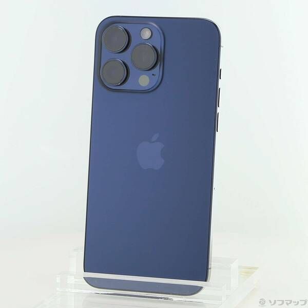 ソフマップ 〔中古品〕 iPhone15 Pro Max 256GB ブルーチタニウム MU6T3J／A SIMフリー【349】