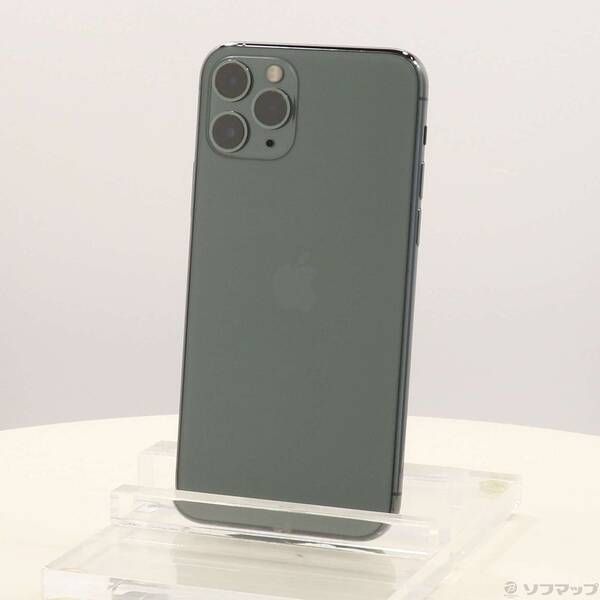 ソフマップ 〔中古品〕 iPhone11 Pro 256GB ミッドナイトグリーン MWCC2J／A SIMフリー【349】