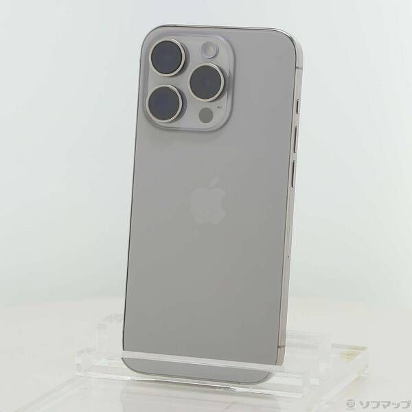 ソフマップ 〔品〕 iPhone15 Pro 128GB ナチュラルチタニウム MTU93J 