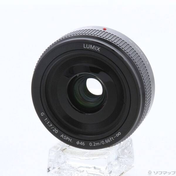 ソフマップ 〔展示品〕 LUMIX G 20mm／F1.7 II ASPH. H-H020A-K ブラック【297】