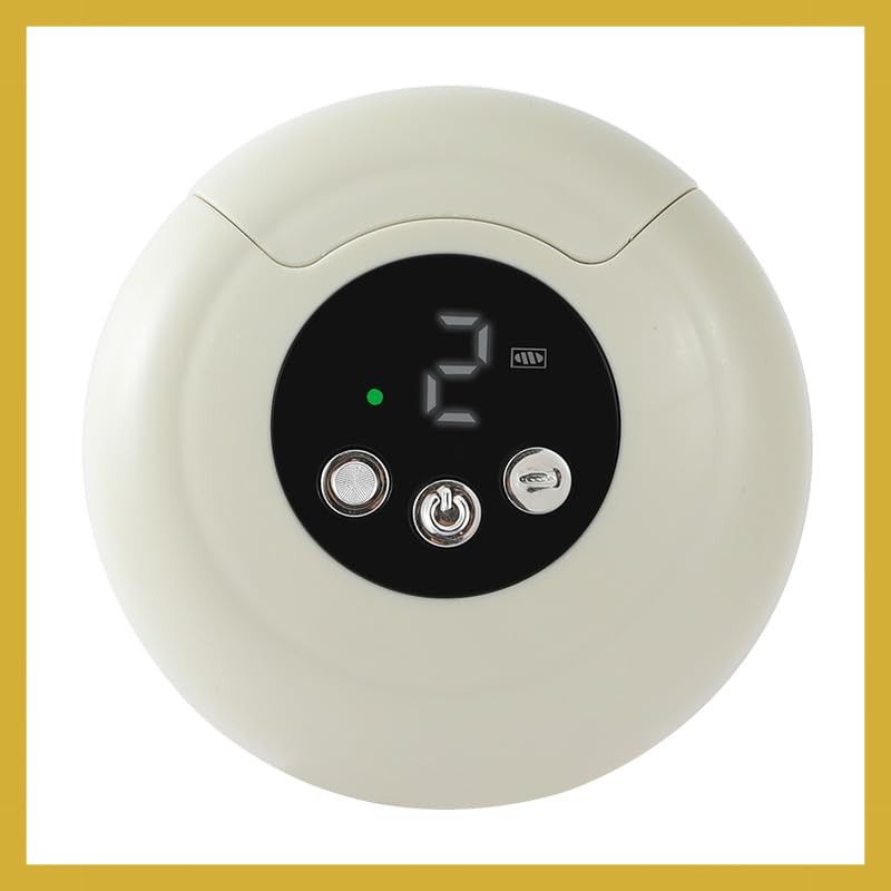 電動爪切り 爪切り & 爪磨き 一体型 3 段階速度調整 LED ライト付き 静音設計 Type-C 充電 長時間待機 軽量 安全設計 高齢者 子供対応 爪ケア (ベージュ)