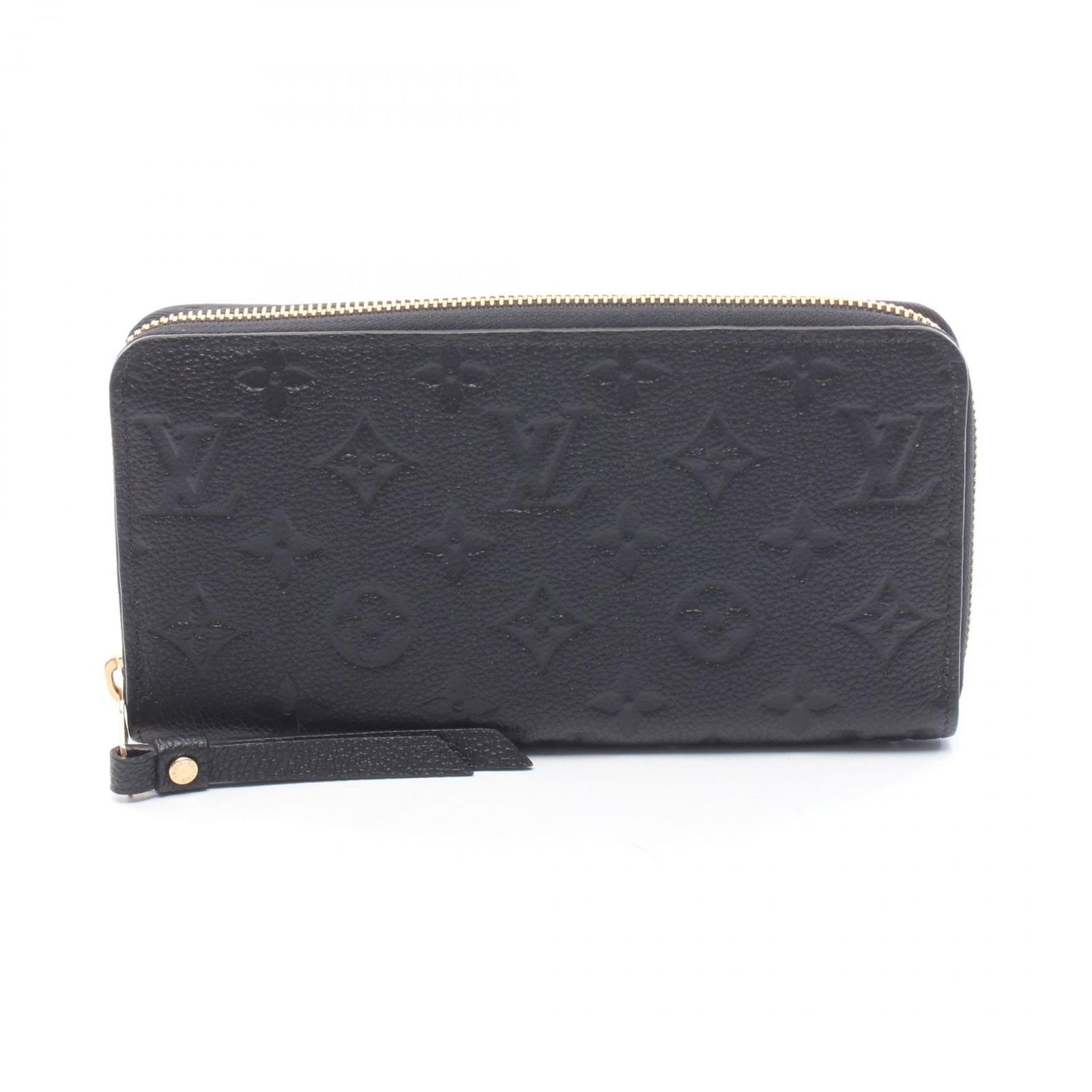 ルイ・ヴィトン LOUIS VUITTON ラウンド長財布 ジッピーウォレット M61864 ノワール レザー ジッピー・ウォレット レディース Used A