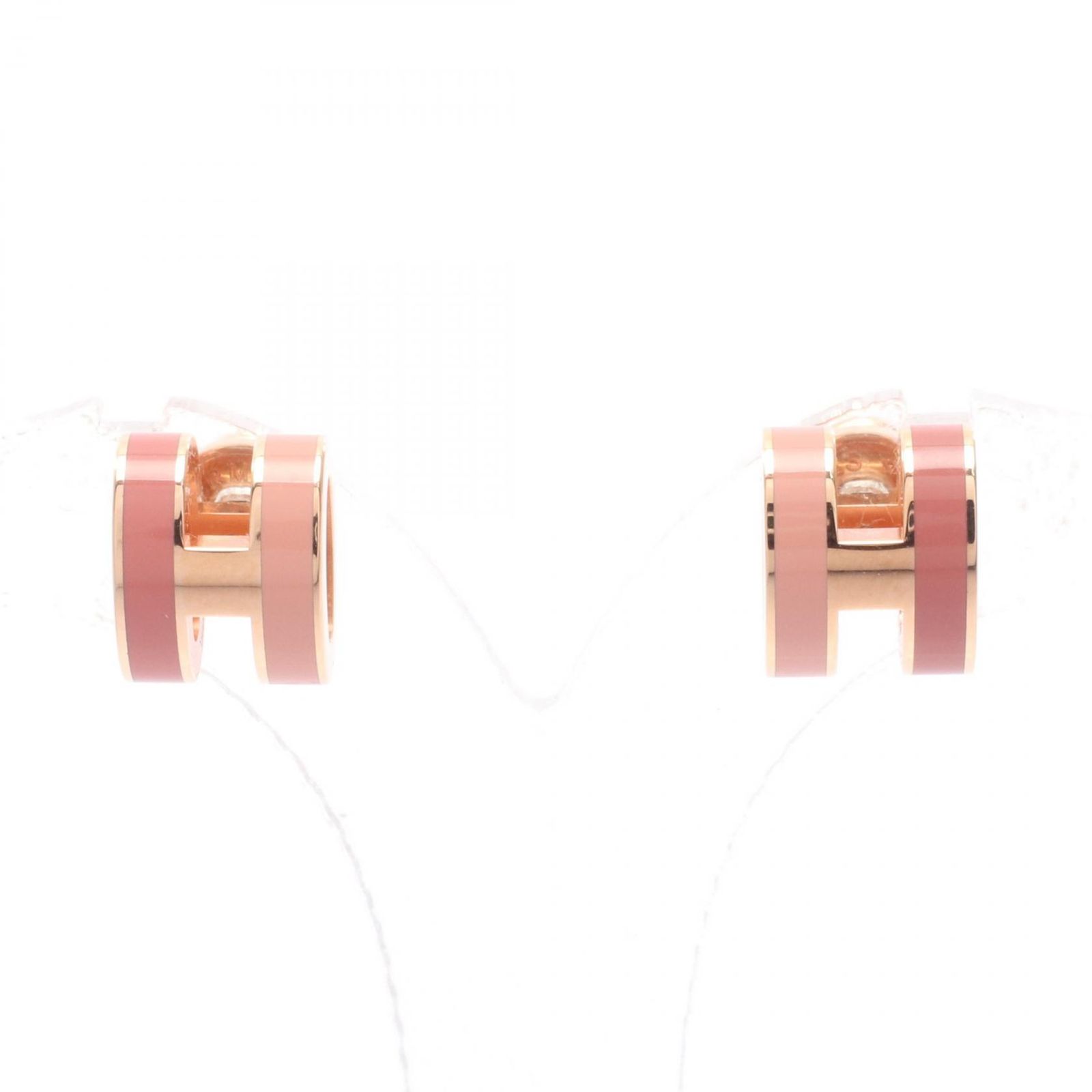エルメス HERMES ピアス MINI POP H ミニポップアッシュ GP（ゴールド