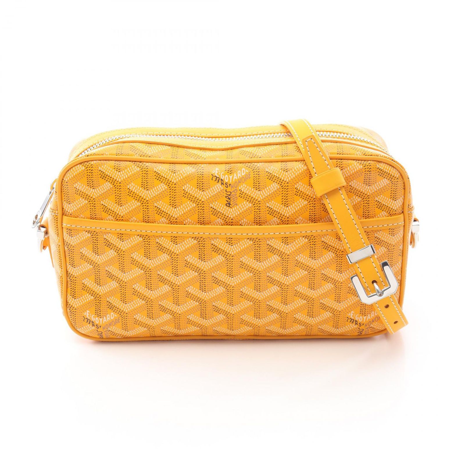 ゴヤール GOYARD ショルダーバッグ カップヴェールPM CAPVE2PMLTY08CL08P イエロー PVCコーティングキャンバス レザー カップヴェールPM レディース Used A