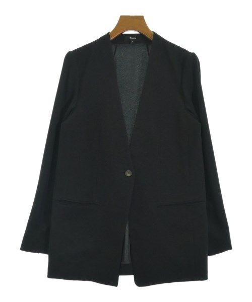 Theory ノーカラージャケット レディース 【古着】【中古】【送料無料】 6,570円