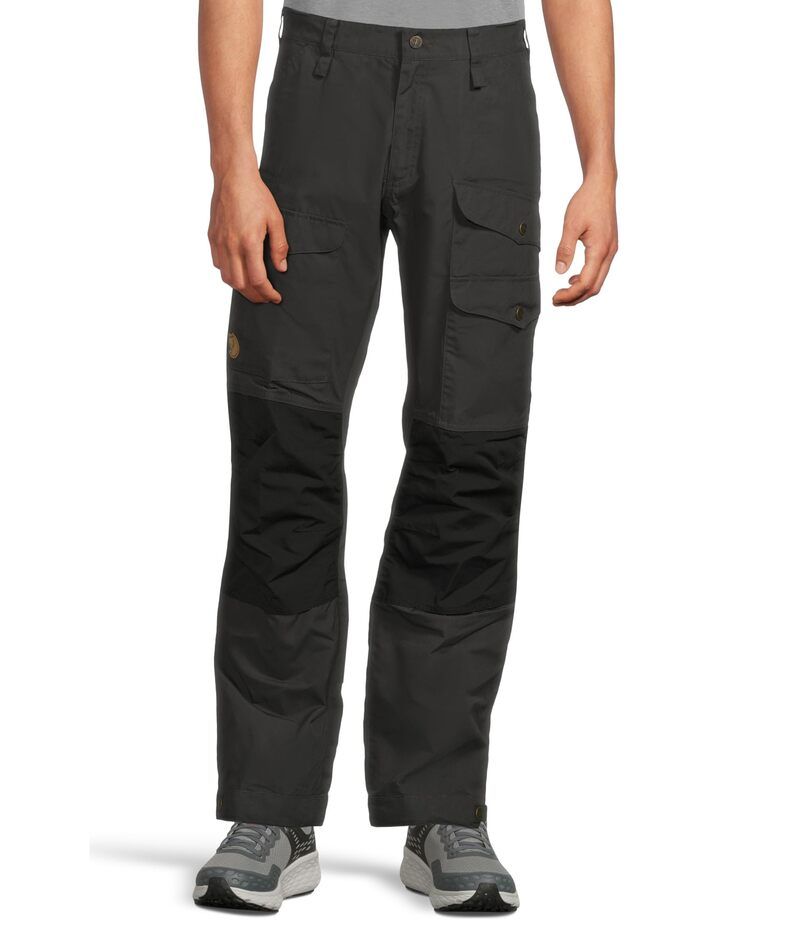 フェールラーベン メンズ ボトムス カジュアルパンツ Fjallraven Vidda Pro Ventilated Trousers Dark GreyBlack ブラック