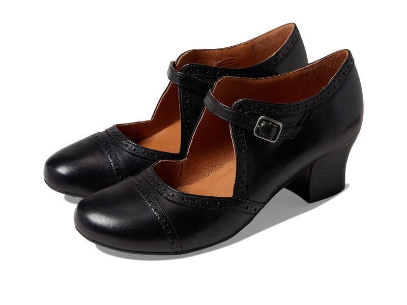 ミズムーズ レディース シューズ ヒール Miz Mooz Franki Black ブラック