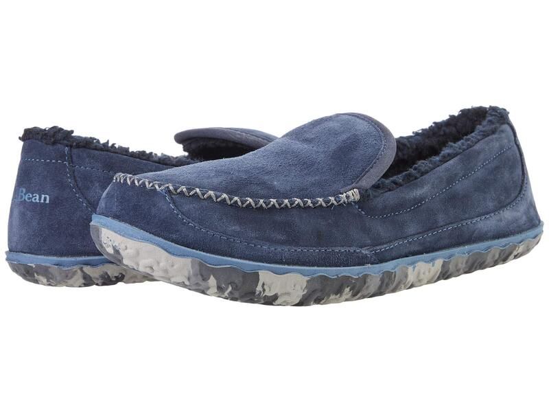 エルエルビーン メンズ シューズ サンダル LLBean Mountain Slippers Carbonavy ネイビー