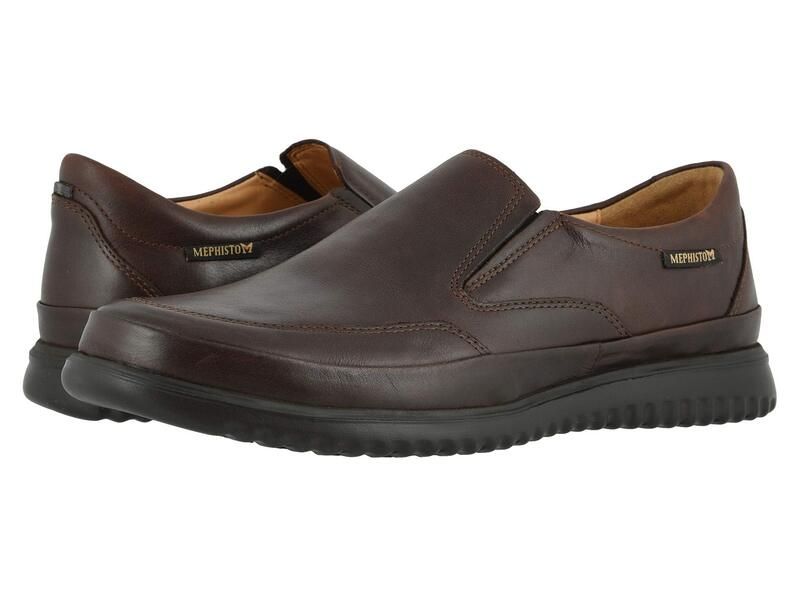 メフィスト メンズ シューズ スリッポン・ローファー Mephisto Twain Brown Randy ブラウン