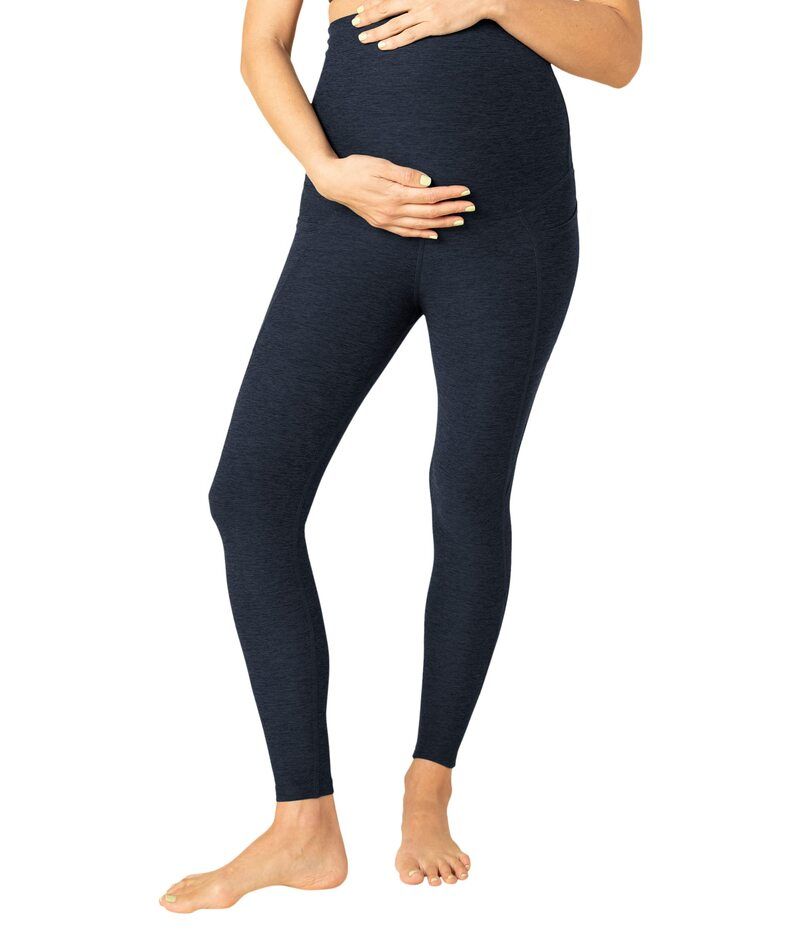 ビヨンドヨガ レディース ボトムス カジュアルパンツ ミディ レギンス マタニティ ハイウエスト Beyond Yoga Maternity Spacedye Out of Pocket HighWaisted Midi Leggings Nocturnal
