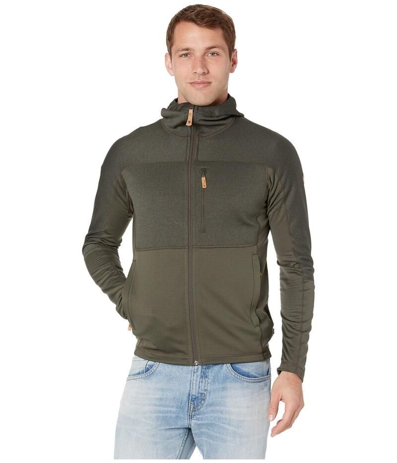 フェールラーベン メンズ アウター コート フリース Fjallraven Abisko Trail Fleece Deep Forest フォレスト