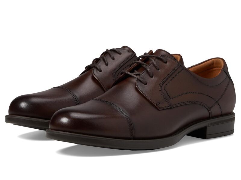 フローシャイム メンズ シューズ オックスフォード キャップ Florsheimidtown Cap Toe Oxford Brown Smooth ブラウン